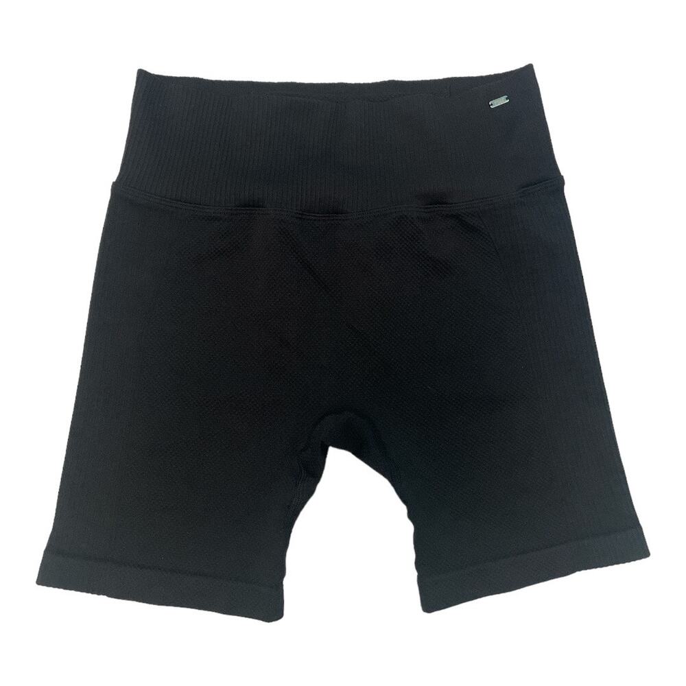 Victoria’s Secret Pink Active Seamless Bike Shorts Black Size Small 5" Workout